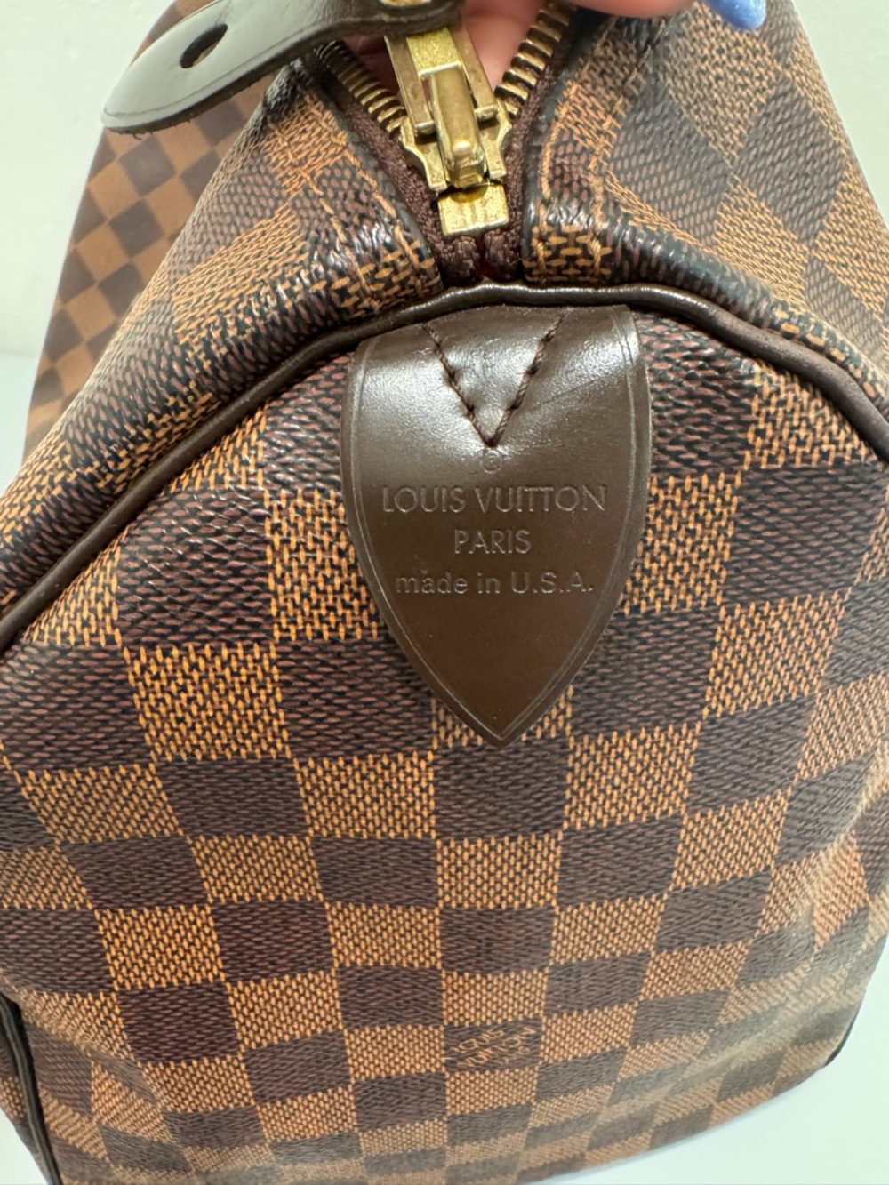Louis Vuitton Speedy 35 Damier Ebene - Picture 3 of 12